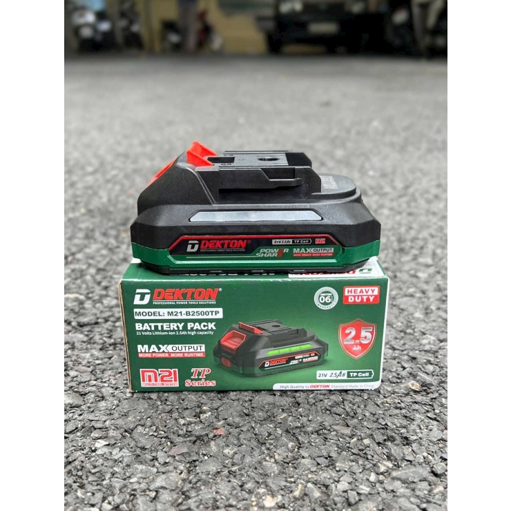 Pin Dekton M21 -B2500TP 5cell 2.5Ah