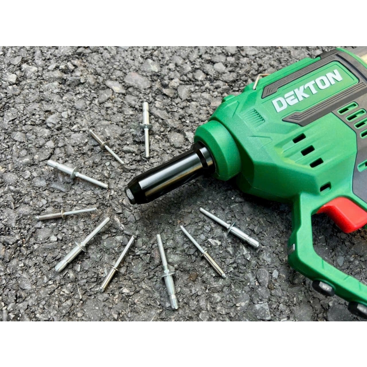 Combo máy đinh rivet Pin 21V Dekton M21-RVG64BL Brushless
