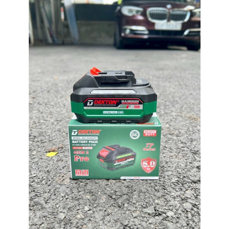 Pin 21V Dekton M21-B5000TP 10cell 5Ah
