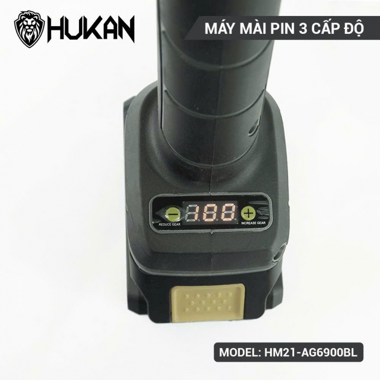 Máy Mài Pin Hukan HM21-AG6900BL ( Compact nhỏ gọn )