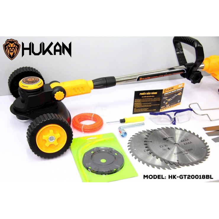 Combo Máy Cắt Cỏ Pin Hukan HK-GT20018BL
