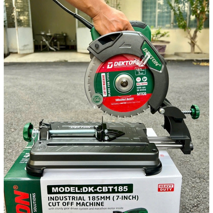 Máy cắt sắt hợp kim 185mm Dekton DK-CBT185 ( 2 Ti Trượt )