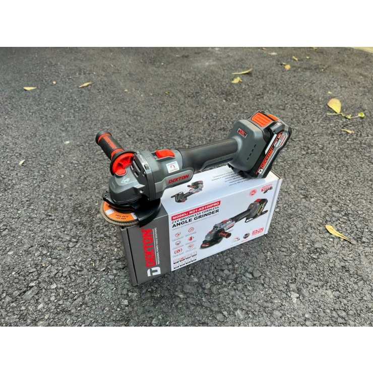 Thân Máy Mài Góc Dùng Pin 21V Dekton M21-AG100Pro ( Chưa Pin & Sạc )