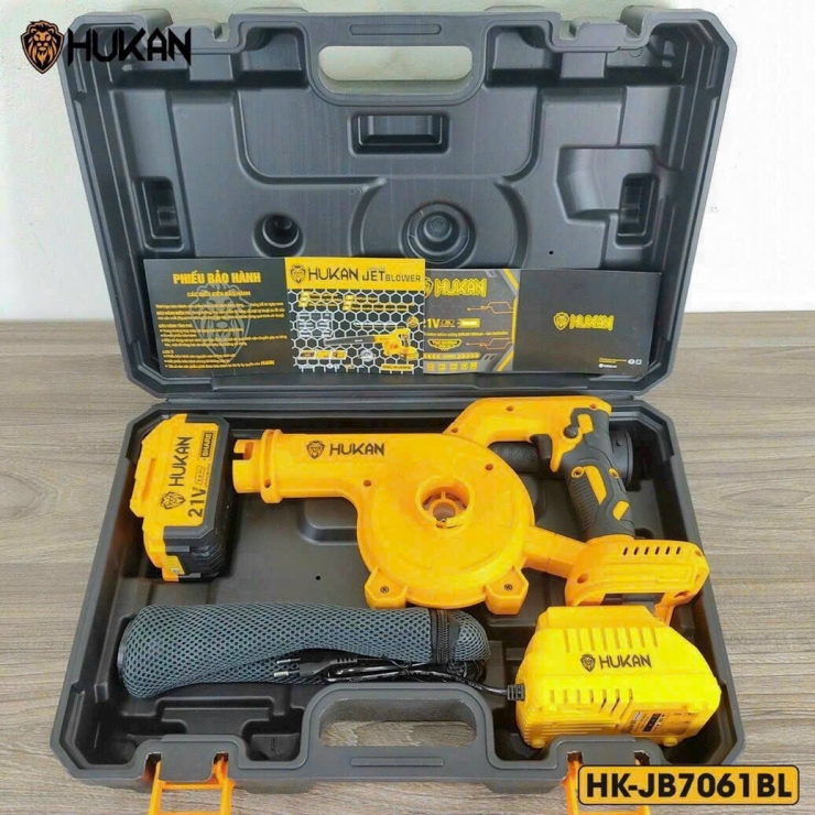 Thân Máy Thổi Bụi Brushless Dùng Pin Hukan HK-JB706BL ( chưa Pin & Sạc )
