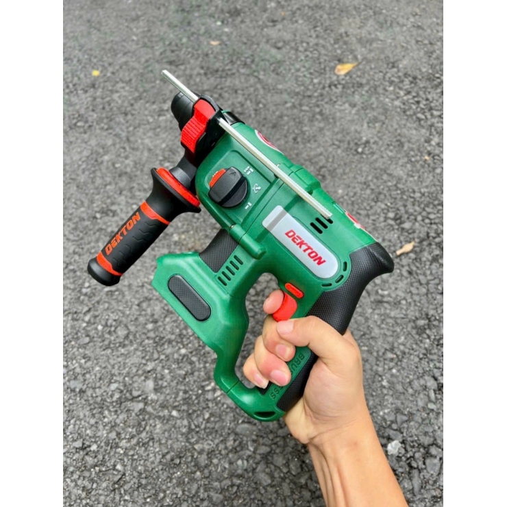 Máy khoan bê tông Pin 21V Dekton M21-RH2603ATC Antikick Back