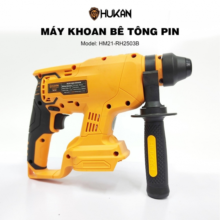 Thân Máy Khoan Pin Bê Tông Hukan HM21-RH2503B ( Chưa Pin & Sạc )