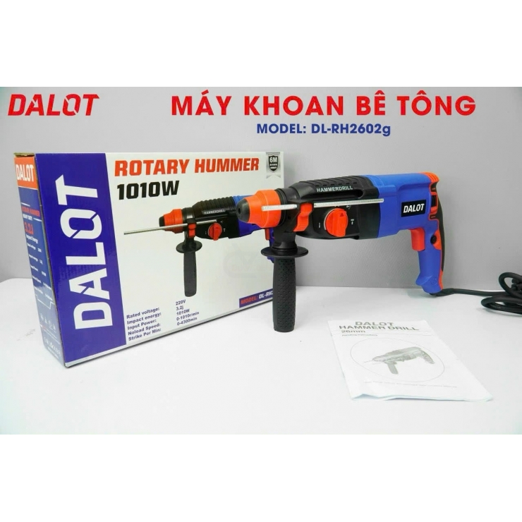 Máy khoan đục bê tông Dalot DL-RH2602G 