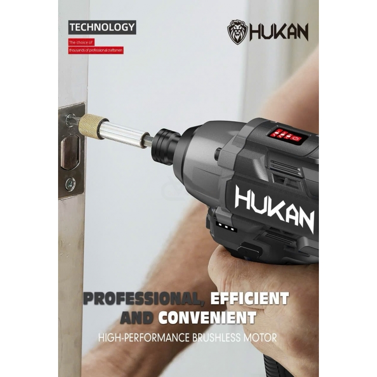 Combo Máy Bắt Vít 16V Hukan H16-G2CV0140N Gen 2
