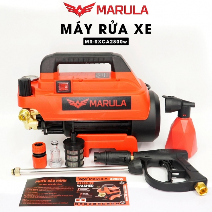 Máy Xịt Rửa Xe Chỉnh Áp Marula MR-MXCA2800W