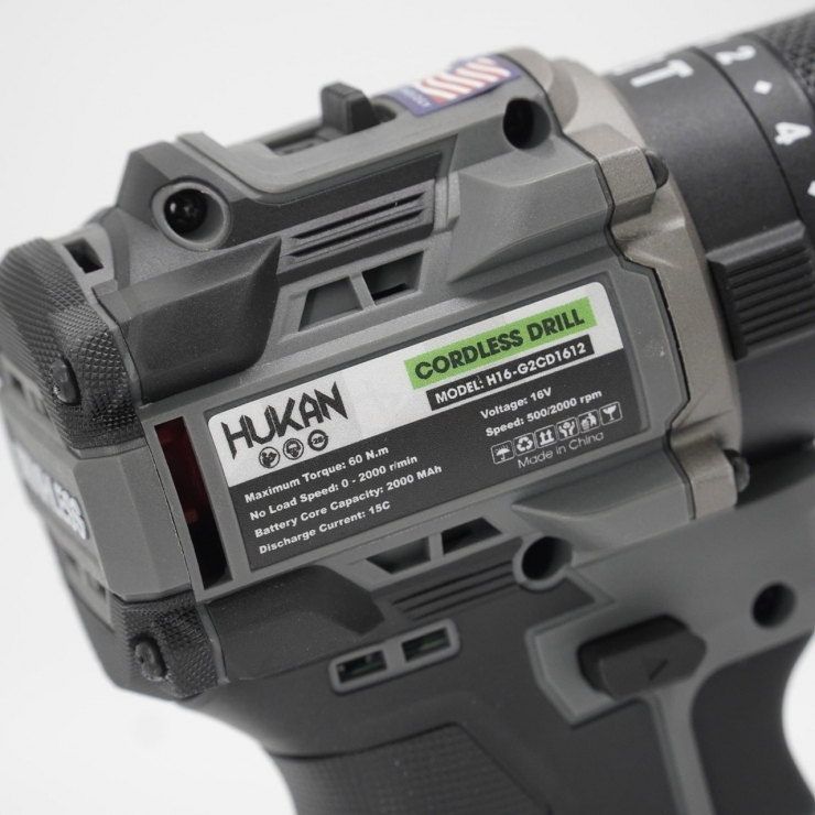 Combo Máy Khoan 10mm Hukan H16-G2CD1612