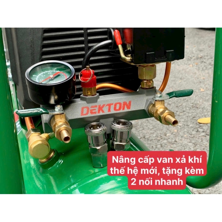 Máy nén khí 30 lít Dekton DK-AC30DR 3.5HP