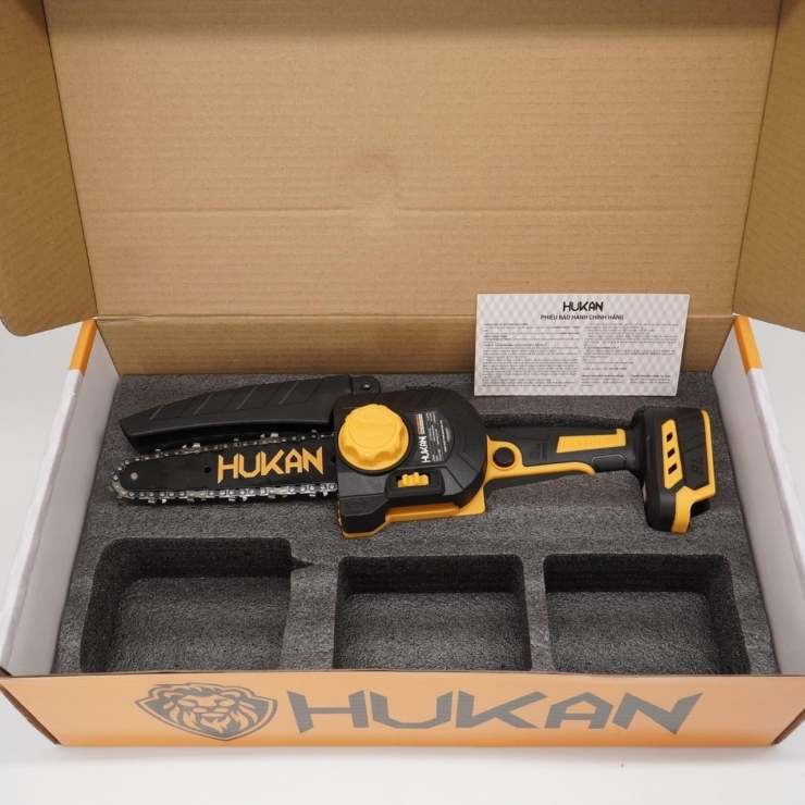 Máy cưa xích 6 Inch Pin 21V Hukan HM21-G2-CX1106r