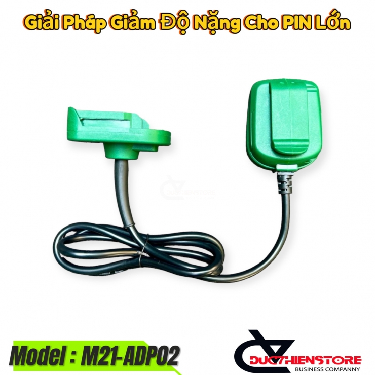 Thiết Bị Nối Pin M21 và Thân Máy Dekton M21-ADP01