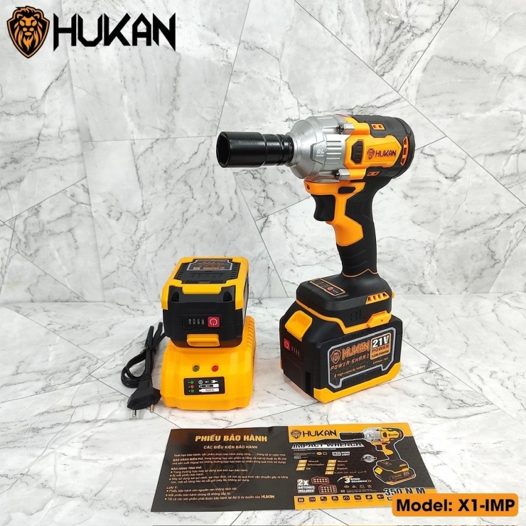 Thân Máy Siết Bulong Pin HuKan HK-X1IMP ( Chưa Pin & Sạc )