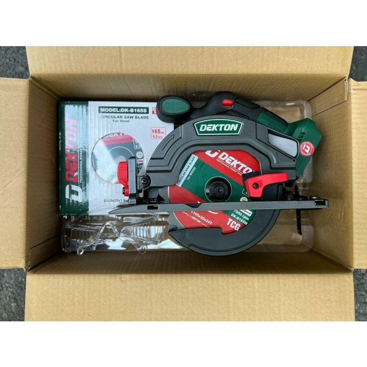 Máy cưa gỗ 165mm Pin 21V Dekton M21-CG165BL Brushless
