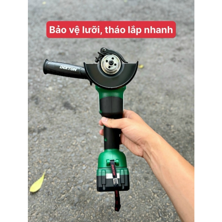 Thân Máy Mài Pin Dekton M21-AG6900 ( Tốc Cao 9600 rpm ) ( Chưa Pin & Sạc )