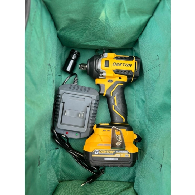 Combo Máy Siết Bulong Pin Dekton M21-IW550PRO