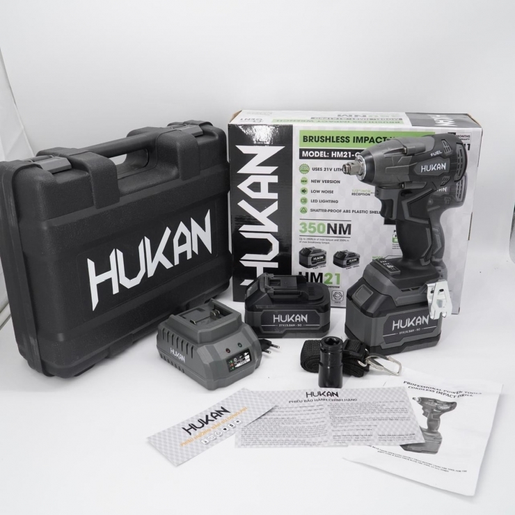 Máy Siết Bulong Pin Hukan HM21-G1X1Pro
