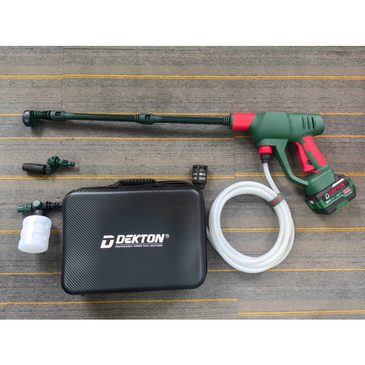 Máy rửa xe Pin 21V Dekton M21-SRX1405PROMAX Gen 3 Brushless