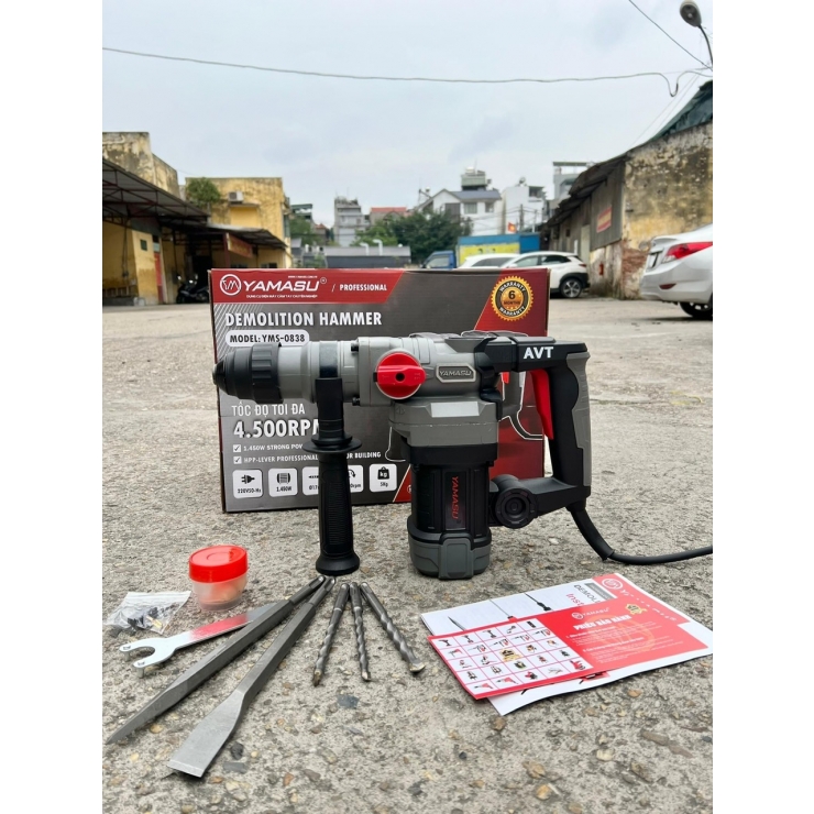 Máy khoan đục bê tông 14mm Yamasu YMS-0838