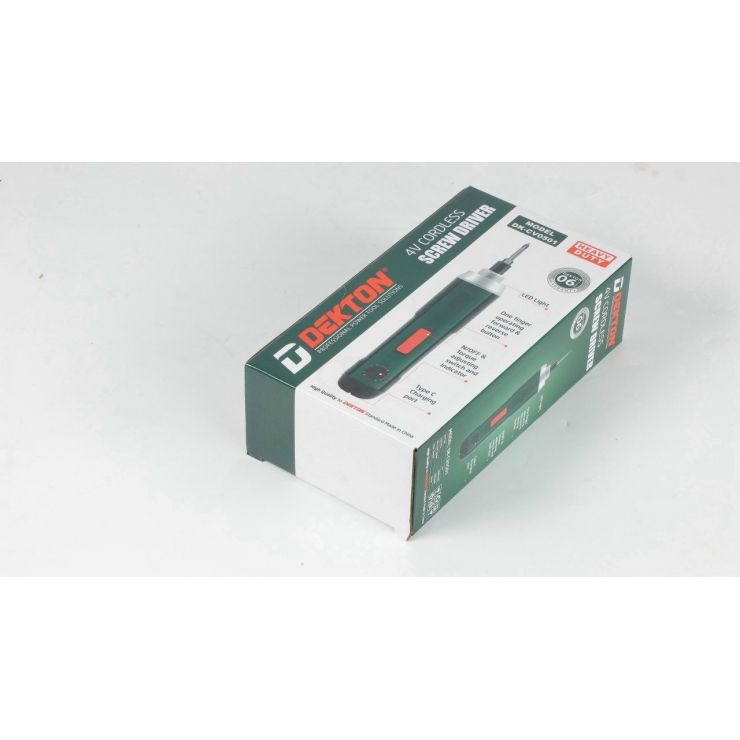 Máy Vặn Vít Dùng Pin 4V Dekton M21-CV0501 ( Kèm Phụ Kiện )