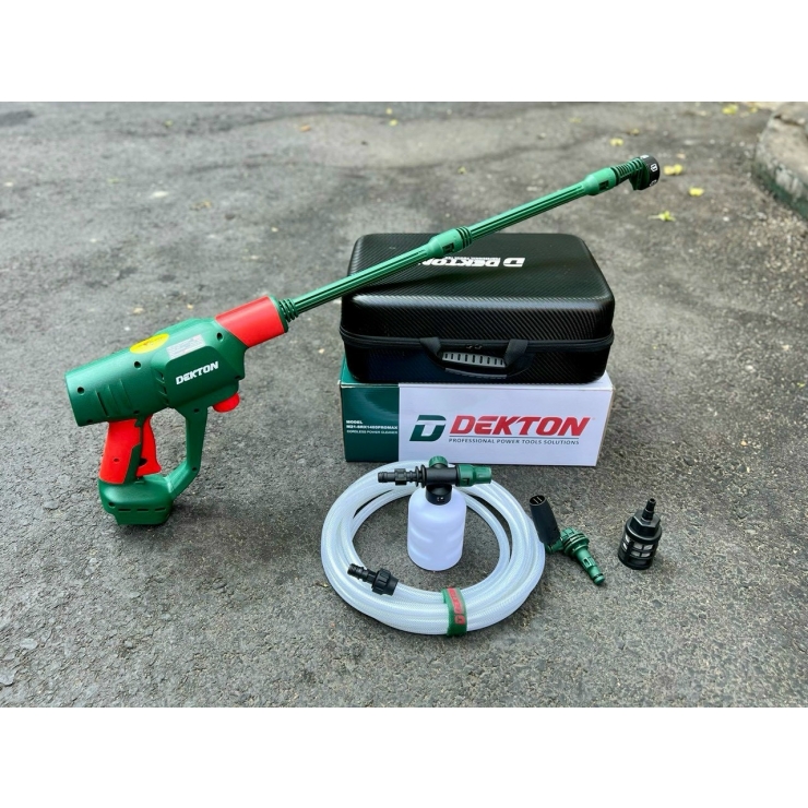 Máy rửa xe Pin 21V Dekton M21-SRX1405PROMAX Gen 3 Brushless