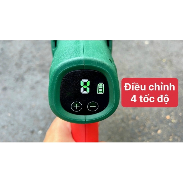 Máy rửa xe dùng Pin 21V Dekton M21-SRX1405PROMAX Gen 3 Brushless - chỉnh tốc 4 cấp