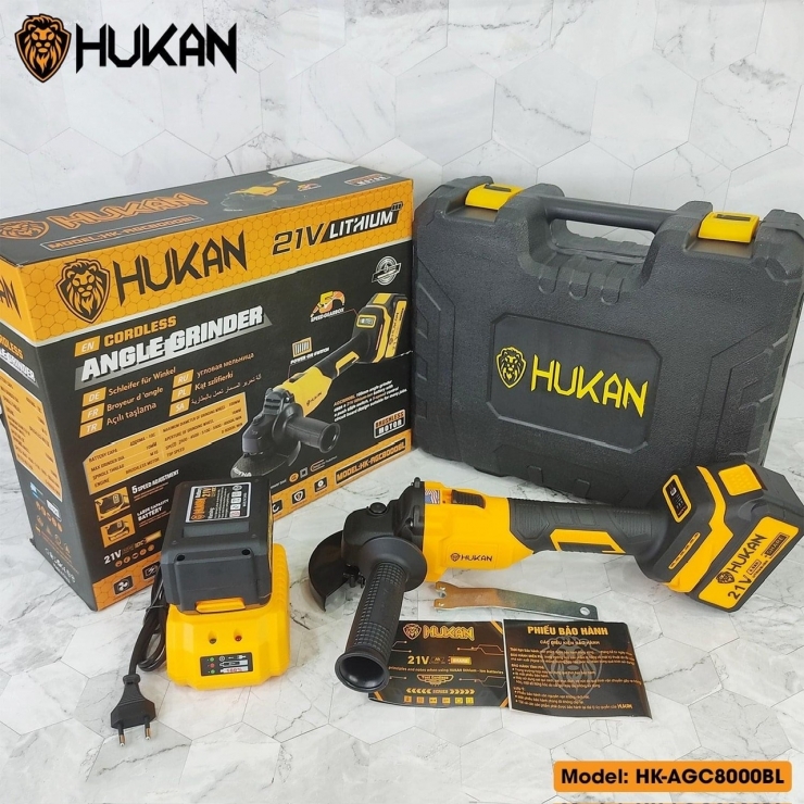 Máy Mài Pin Hukan HK-AGC8000BL ( 5 Cấp Chỉnh Tốc ) 