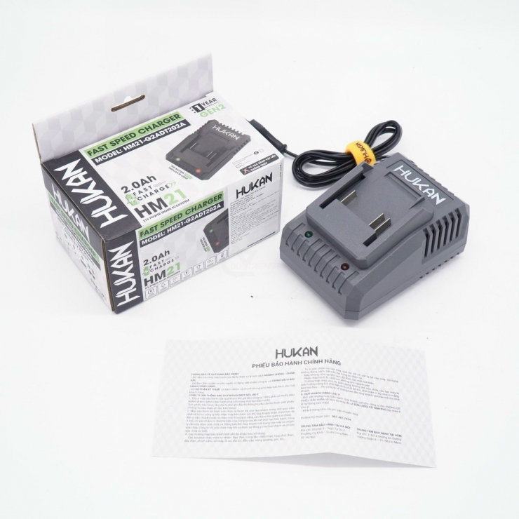 Sạc pin 21V - 2.0Ah Hukan HM21-G2ADT202A