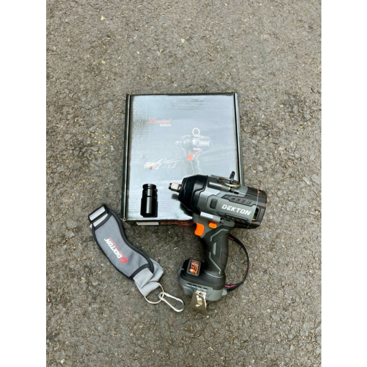 Combo  Máy Siết Bulong Pin Dekton D20-IW550PRO ( Chân Pin D20 Dewalt )