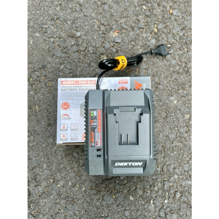 Sạc Nhanh Dekton D20-S40 ( Chân Pin D20 Dewalt )