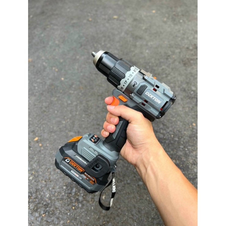 Combo Máy Khoan Pin Dekton D20-ID13100PLUS ( Chân Pin D20  Dewalt )