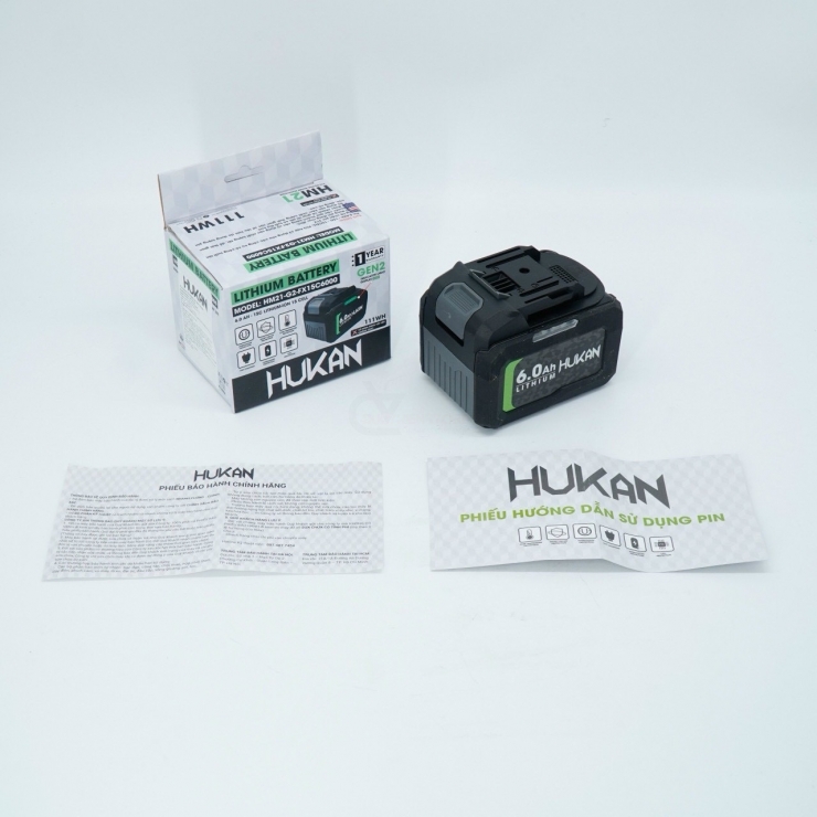 Pin 21V Hukan HM21-G2-FX15C6000 ( 15Cell 6.0Ah )