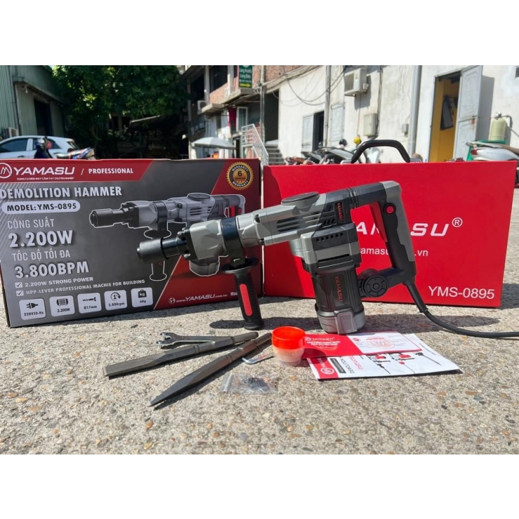 Máy đục bê tông 17mm YAMASU YMS-0895 Hammer