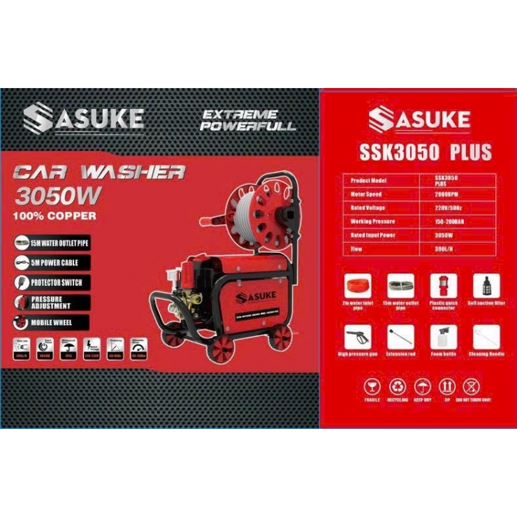 Máy Rửa Xe Cao Áp KENMAX KM3050PLUS 200Bar