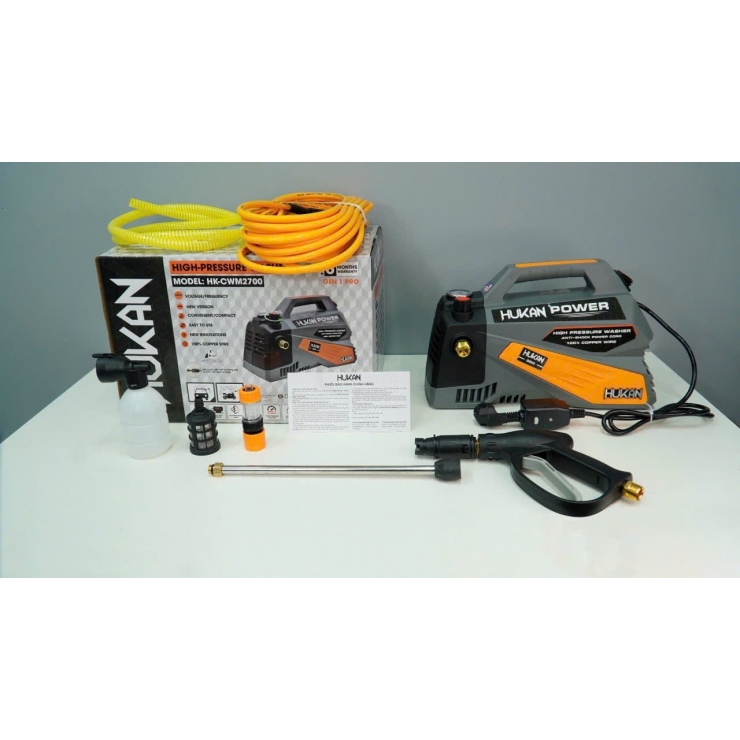 Máy Rủa Xe Chỉnh Áp Hukan HK-CWM2700 160Bar