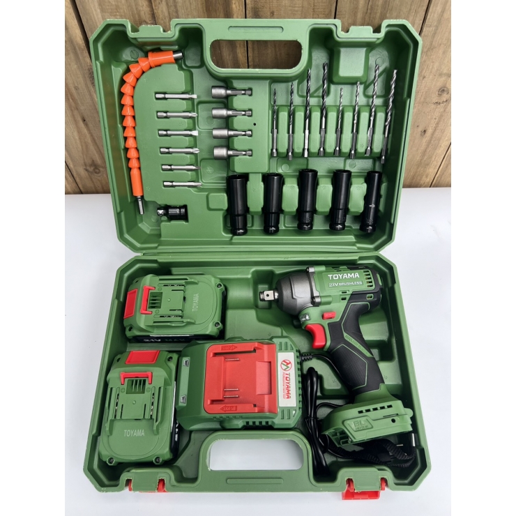 Combo Máy Siết Bulong Pin TOYAMA B-450BL