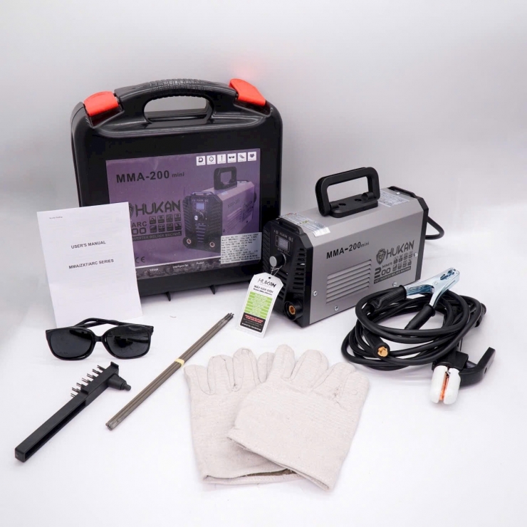 Máy Hàn Điện Tử Hukan MMA-200mini - Inverter