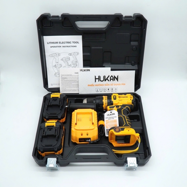 Combo Máy Khoan Pin Hukan HK-Z1100 