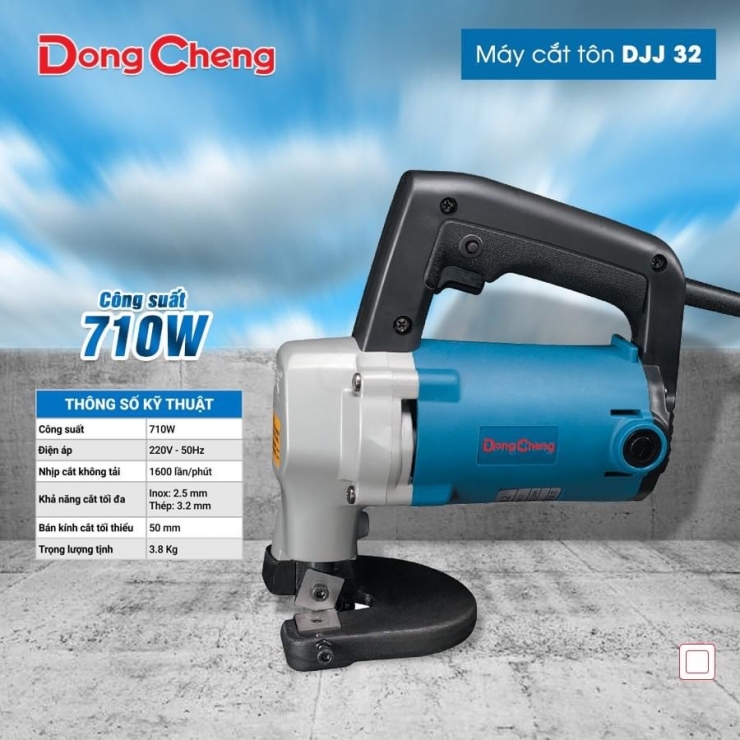 Máy Cắt Tôn Dongcheng DJJ32 ( 710W - 3.2mm )