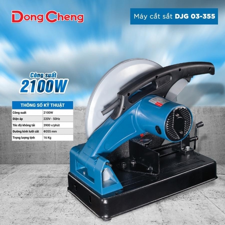 Máy Cắt Sắt Dongcheng DJG 03-355 ( 2100W )