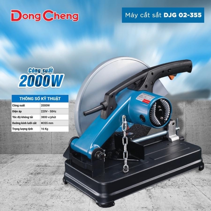 Máy Cắt Sắt Dongcheng DJG 02-355 ( 2000W )