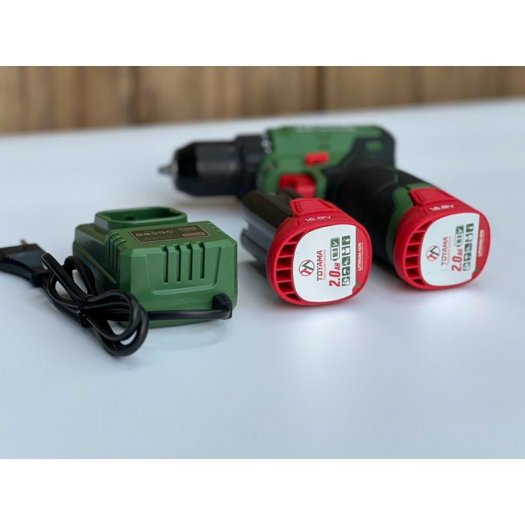 Combo Máy khoan Pin 16V Toyama X2-BL 10mm