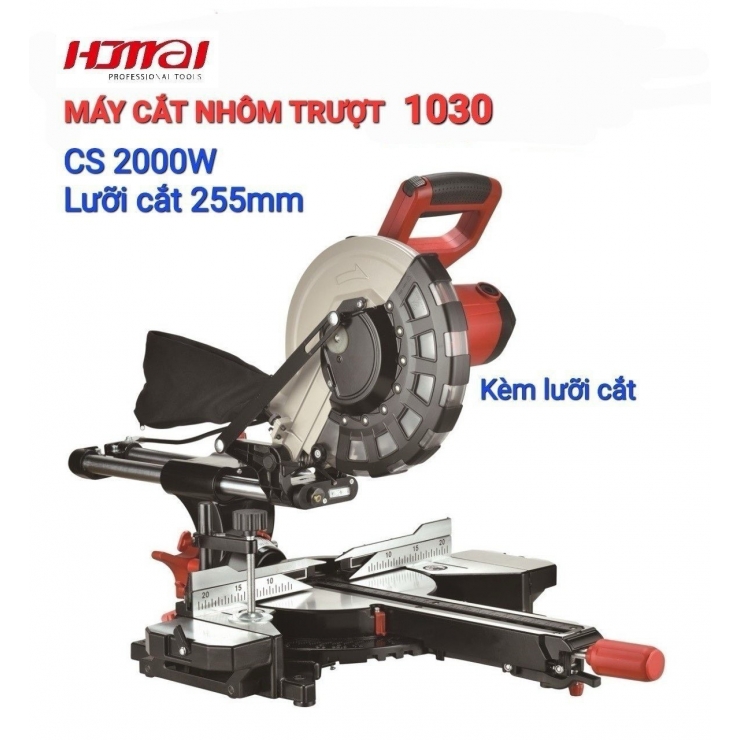 Máy cắt nhôm Trượt Haomai 1030 ( Dùng Lưỡi 255mm )