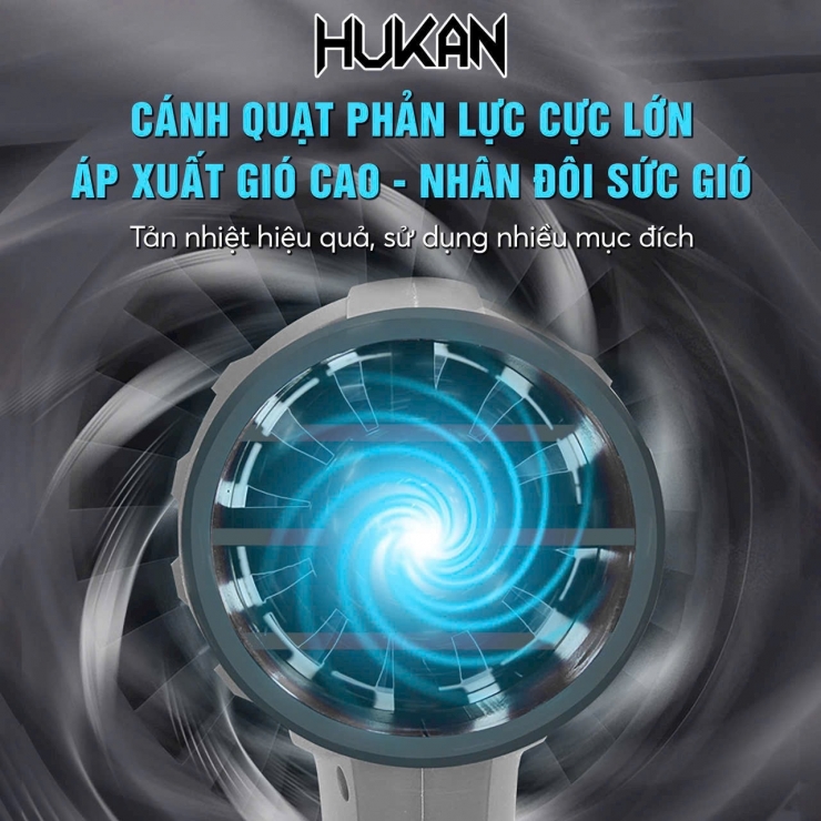 Máy thổi bụi phản lực Pin 21V Hukan G2TPL-F3