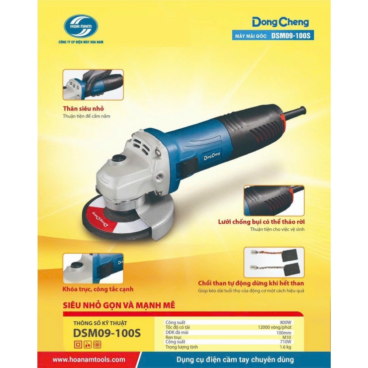 Máy Mài Góc Dongcheng DSM09-100S ( 710W -100mm )