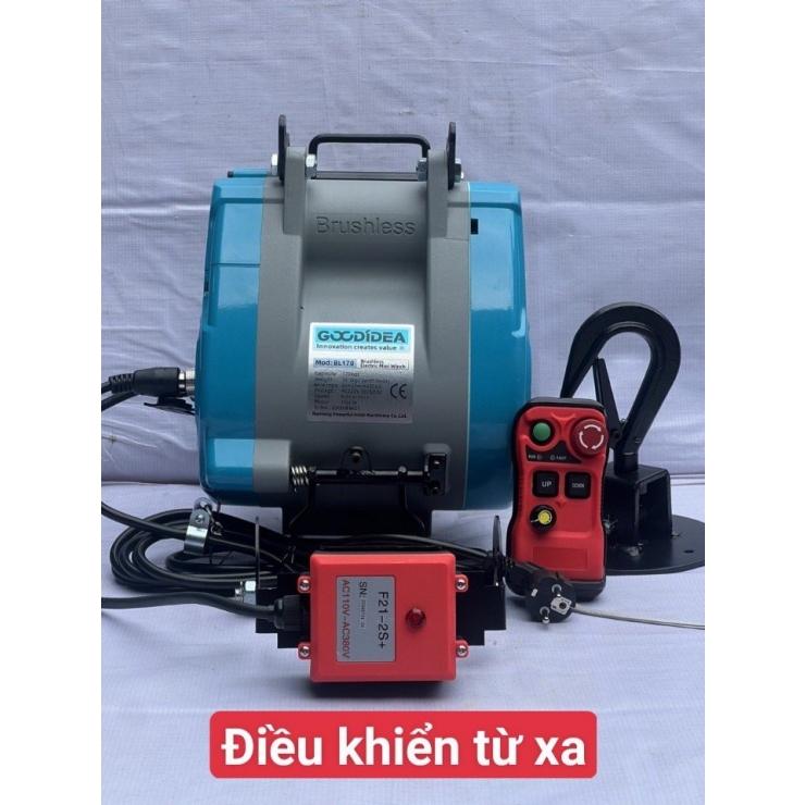 Máy tời treo DOCDIDEA BL170 ( động cơ Brushless không chổi than )