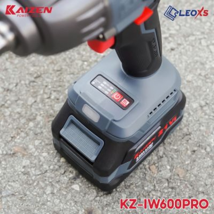 Combo Máy siết bulong 600Nm Pin 21V Kaizen KZ-IW600PRO Brushless