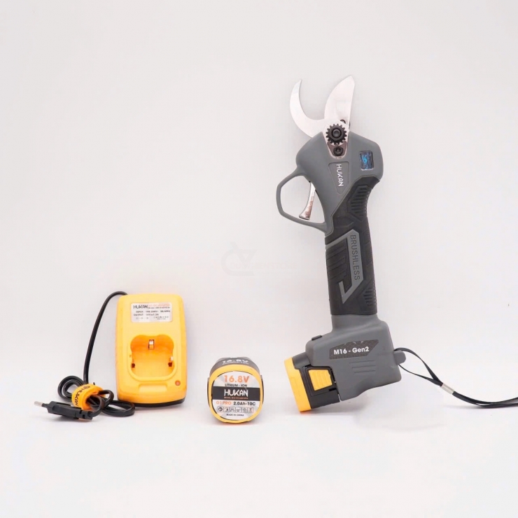 Combo kéo cắt cành Pin 16.8V Hukan M16-G2-KCC3130 Gen 2