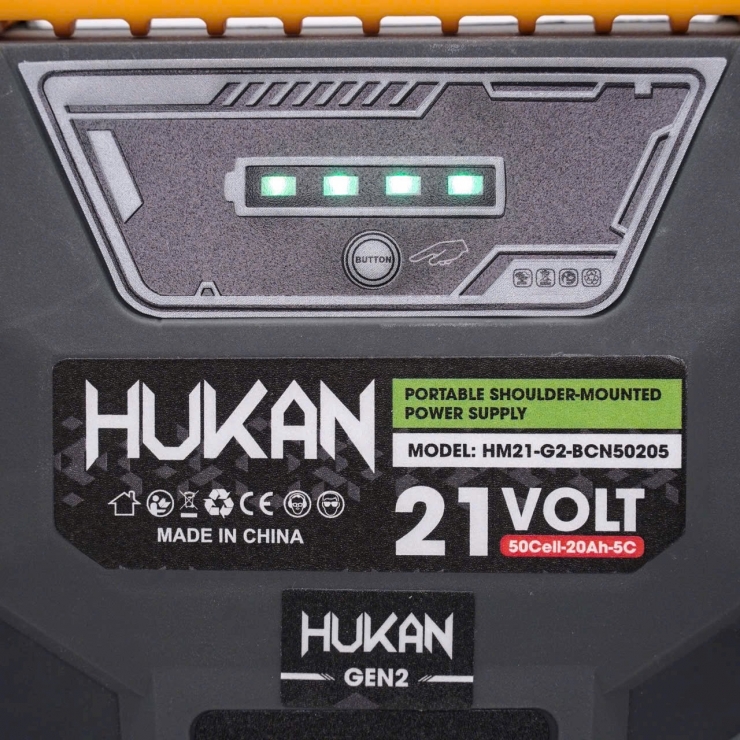 Bộ cấp nguồn di động đeo vai Hukan HM21-G2-BCN50205 Gen2